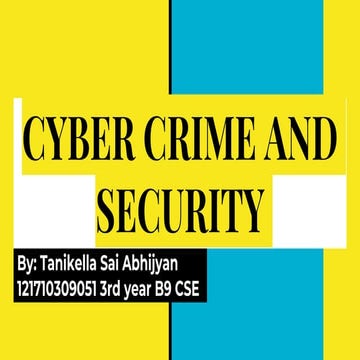 Cyber crime and security (1)