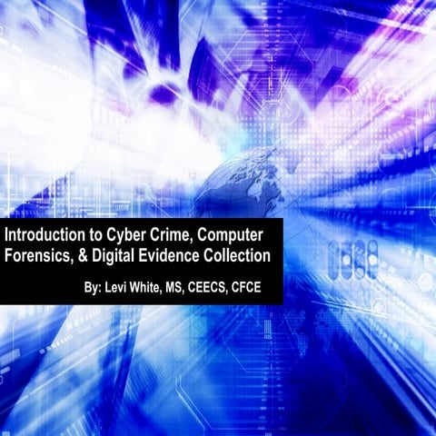 Cyber Crime Evidence Collection Ifsa 2009