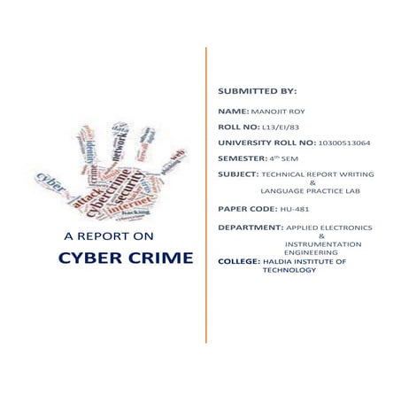 Cyber crime