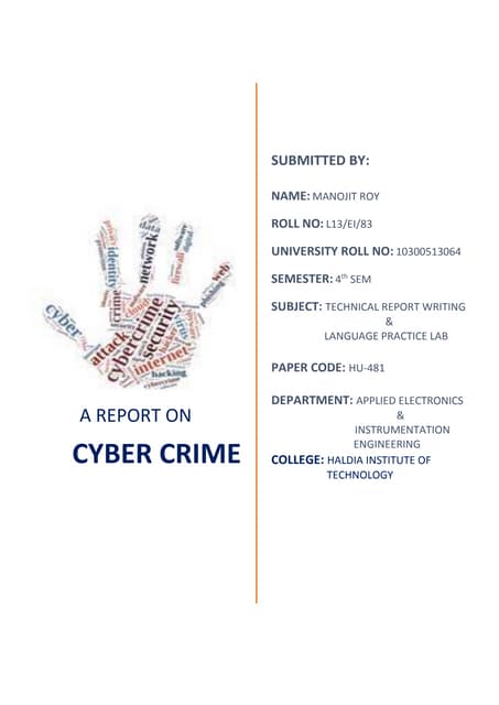 Cyber crime