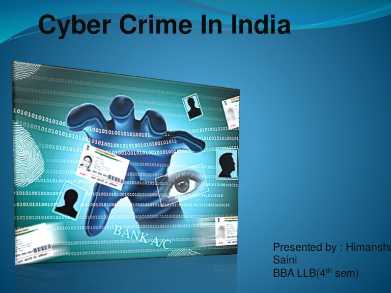 presentation on topic cyber crime