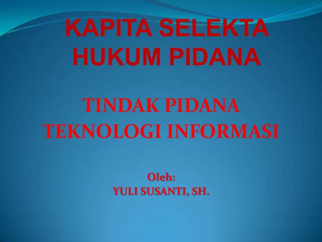 Cybercrime ppt