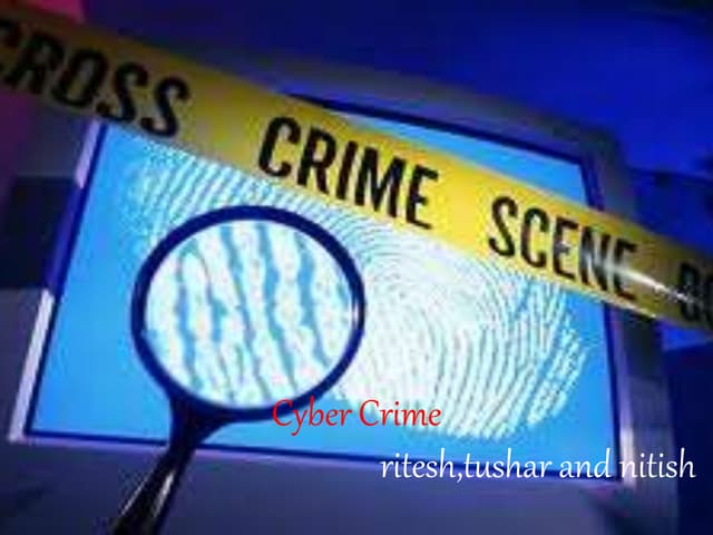 Cyber crime ppt
