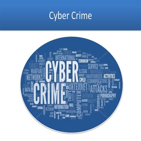 Cyber crime: A Quick Survey