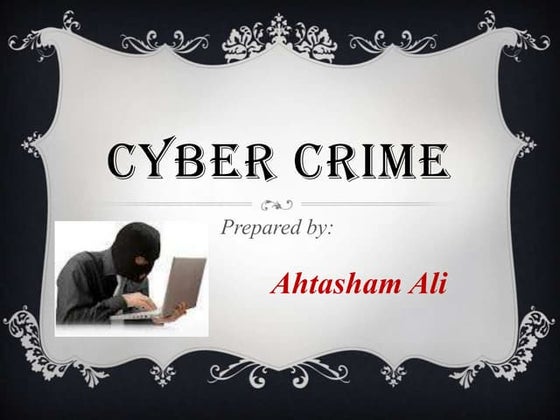 Cyper crime | PPT