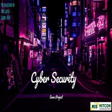 CyberCrime Preventions Artificial intelligence