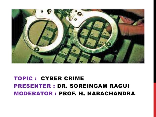 Cyber crime 