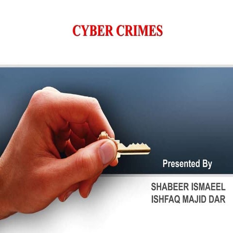 Cybercrimes