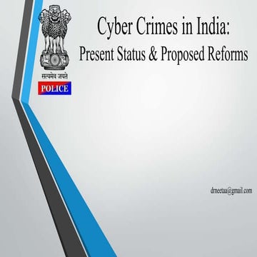 Cyber crimes in india Dr. Neeta Awasthy