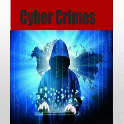 Cyber crimes presentation
