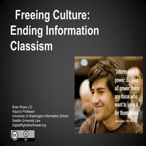 Freeing Culture: Ending Information Classism