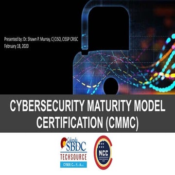 Cybersecurity Maturity Model Certification
