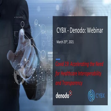Discover how Covid-19 is accelerating the need for healthcare interoperabilit...