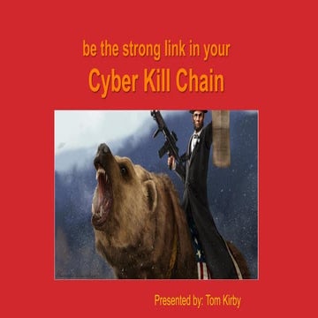 Cyber Kill Chain Deck for General Audience