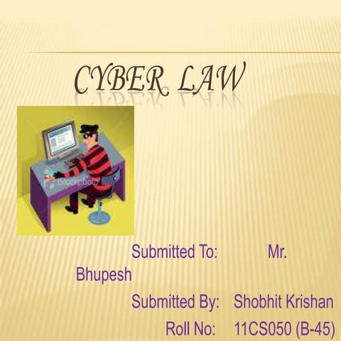 Cyber law