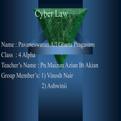 Cyber law