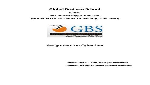 Cyber law