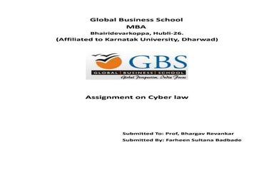 Cyber law