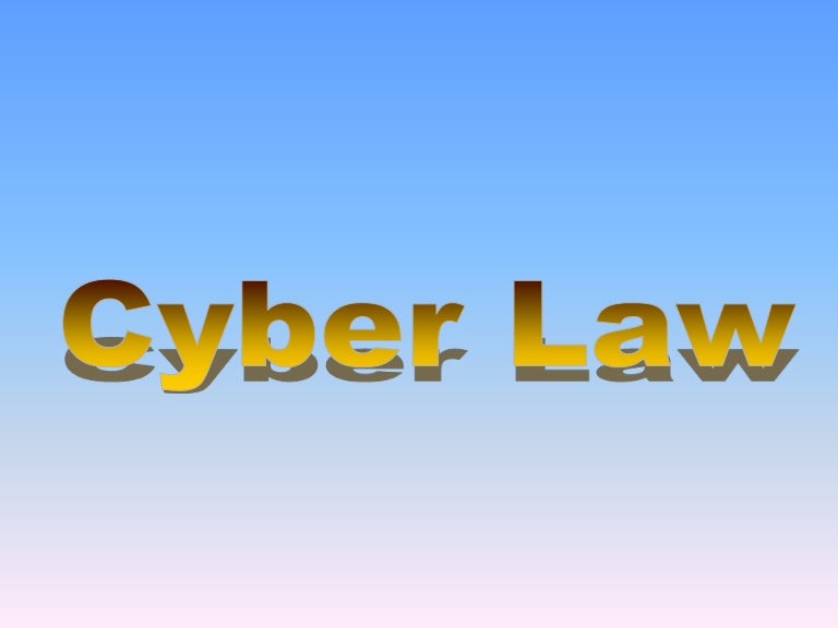 Cyberlaw