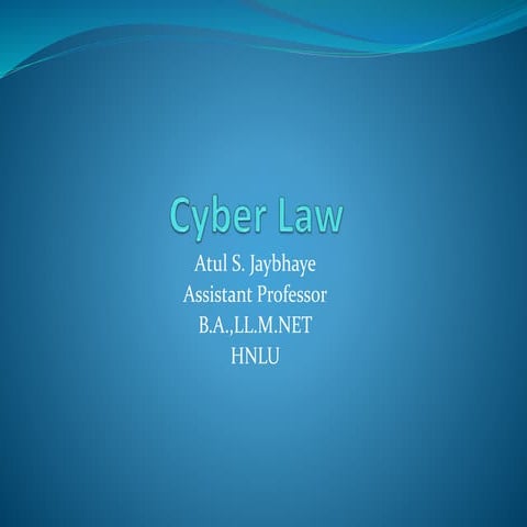 Introduction to Cyber Crimes