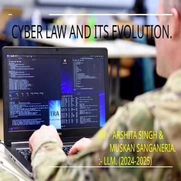 CYBER LAW AND ITS EVOLUTION (1)-1.111111