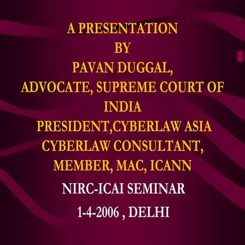 Cyber law comp