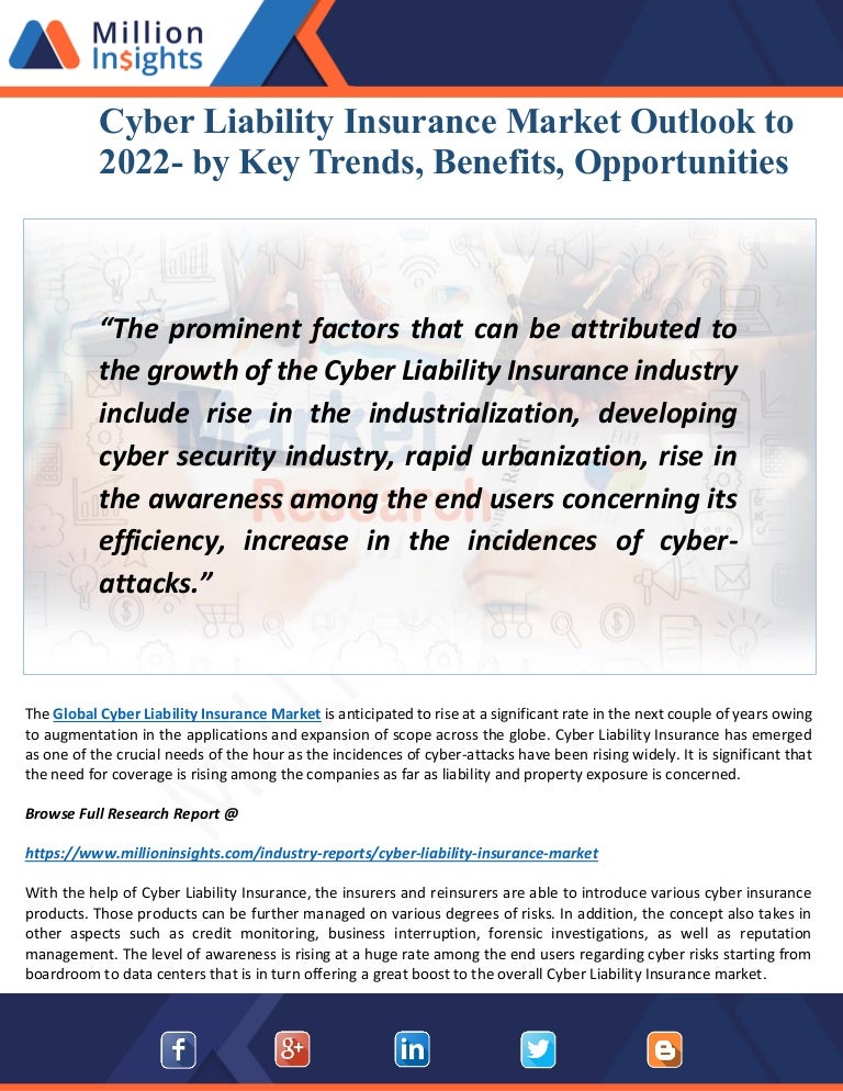 Cyber liability insurance Market 2022 Overview by