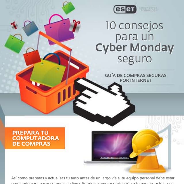 10 consejos para un Cyber Monday seguro
