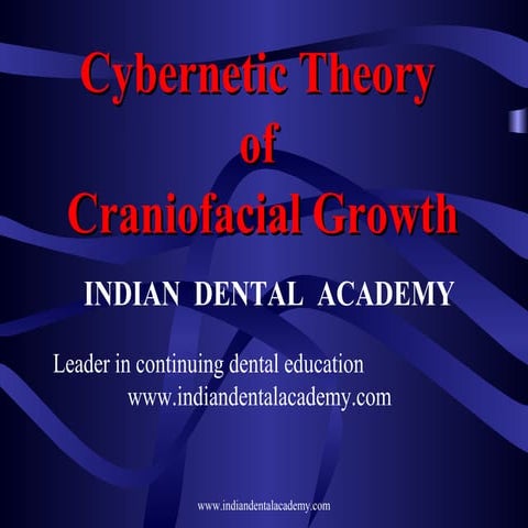 Cybernetic theory of craniofacial /certified fixed orthodontic courses by Ind...