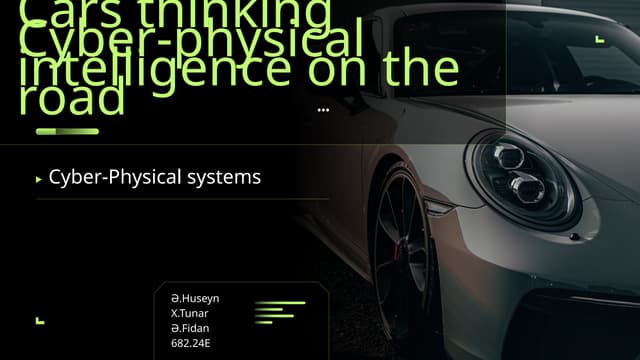 Cyber Physical cars how car sensors work.pptx