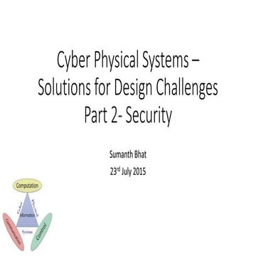 Internet of things - 4/4. Providing Security