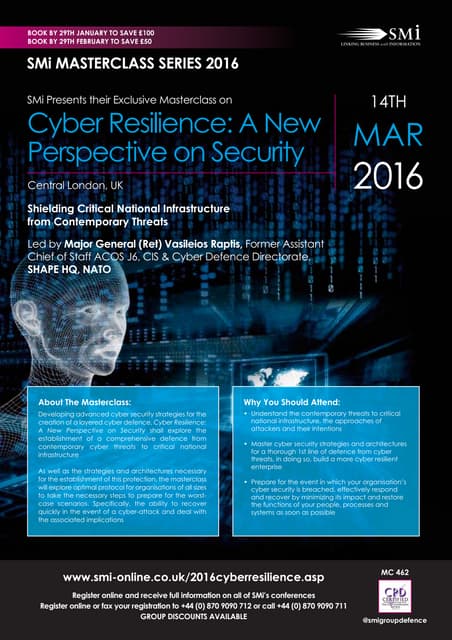 Cyber Resilience: A New Perspective...
