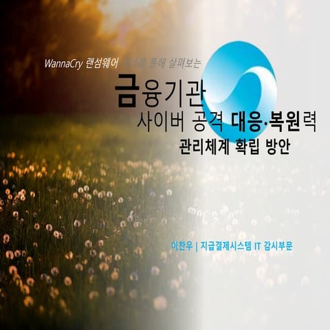 Cyber resilience 201705