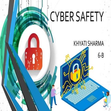 cyber safety Presentation for staying safe | PPTX