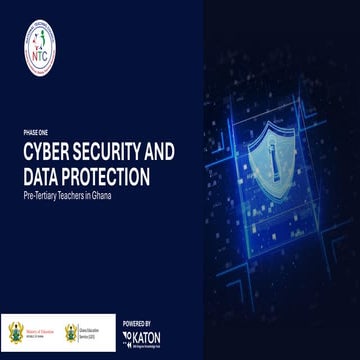 Cyber Security and Safety in Schools and Educational Institution | PPTX