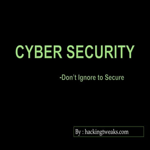 Cyber security