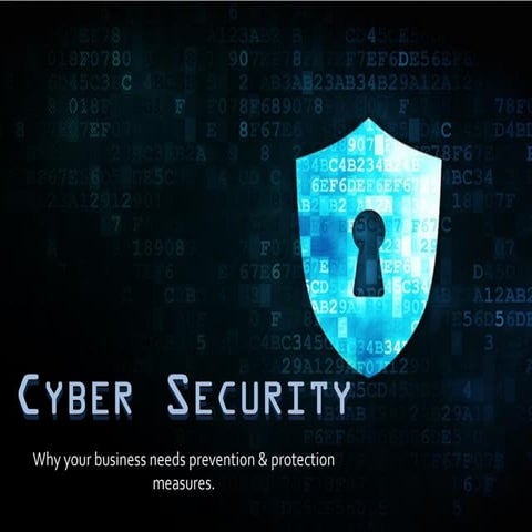 Cyber Security: Why your business needs protection & prevention measures