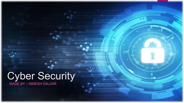 Cyber security