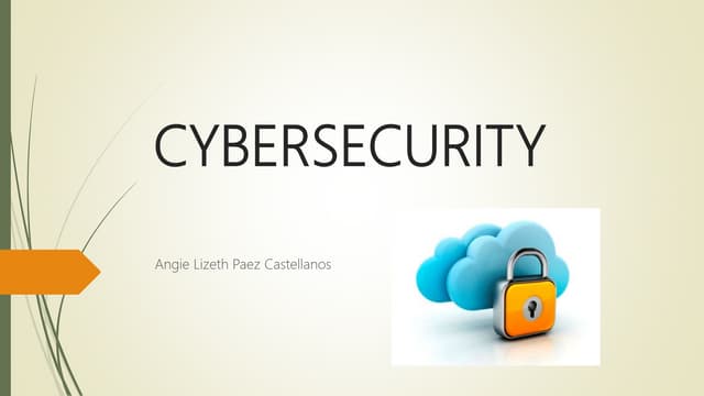Cybersecurity