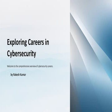 Explore Cybersecurity jobs in IT industry
