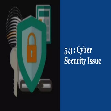 Cybersecurity note for students reference