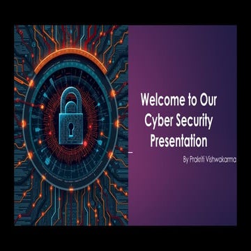 Understanding Cyber Security and benifit