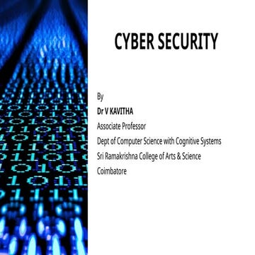 Exploring the Spectrum of Cyber Attacks .pptx