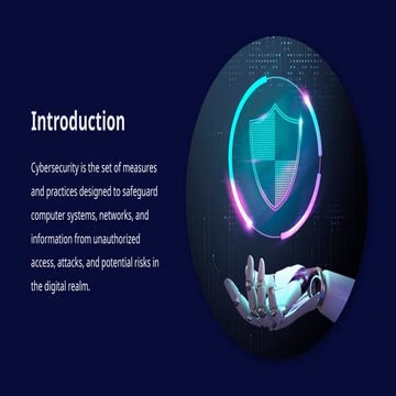 Cybersecurity presentation for IT for managers | PPTX