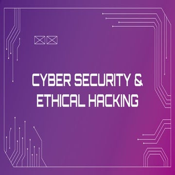 Cyber Security and Ethical Hacking in System Network