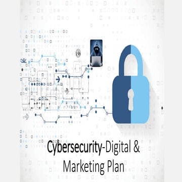 Cybersecurity digital marketing plan