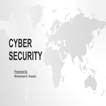 introduction of Cyber securit