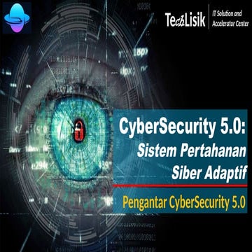 Pengenalan CyberSecurity dan evolusi Cybersecurity 5.0