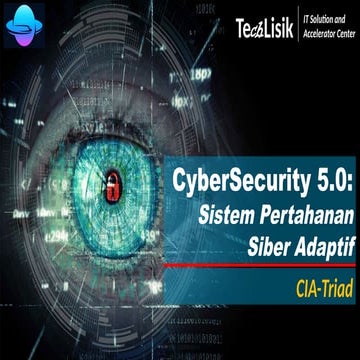 Masih Relevankah CIA-Triad untuk CyberSecurity 5.0