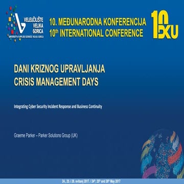 Cyber Security and Business Continuity an Integrated Discipline